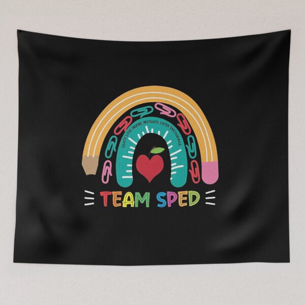 Item preview, Team SPED Special Education Teacher | Back To School Rainbow designed and sold by ghazalish.