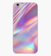 Holographic Sea in pink iPhone Case