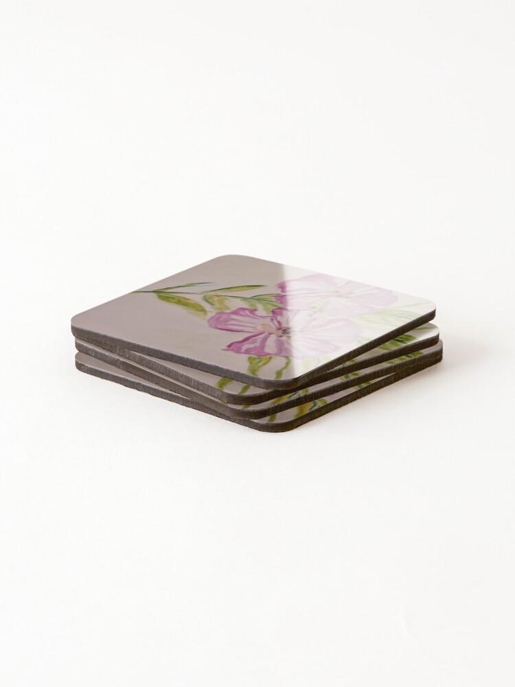 Thumbnail 4 of 5, Coasters (Set of 4), August Blooms  designed and sold by RudyYoder.