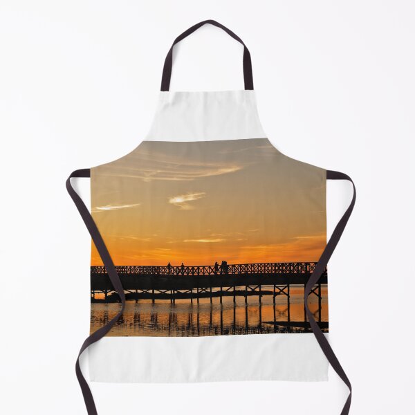Item preview, Wooden bridge welcoming twilight designed and sold by AngeloDeVal.