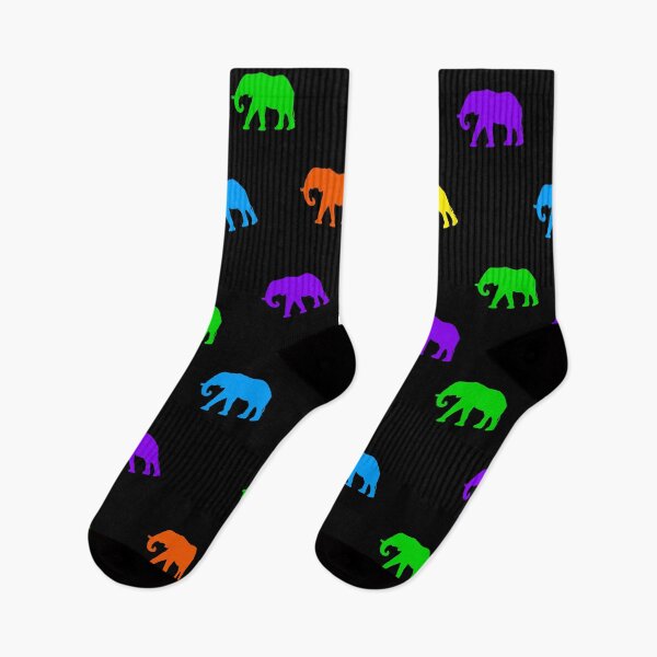Item preview, African elephant (colourful) designed and sold by MysticalCha.