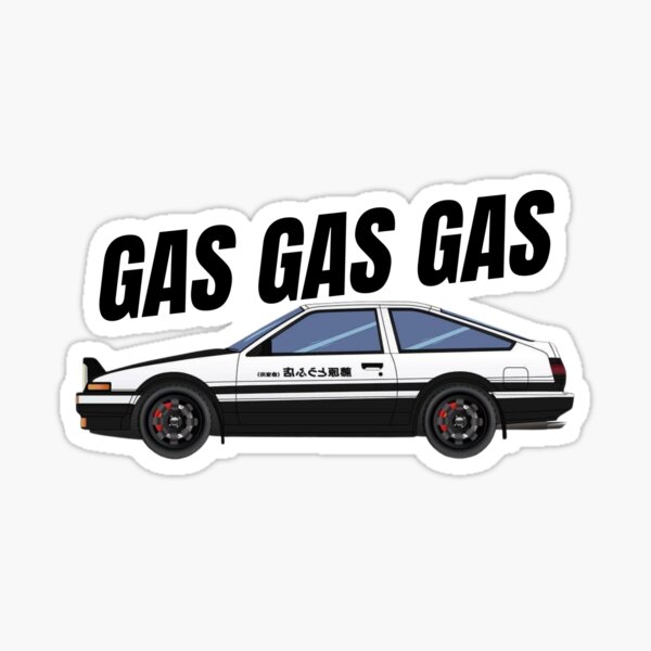 Initial D - AE86 Toyota Trueno Sprinter Sticker for Sale by