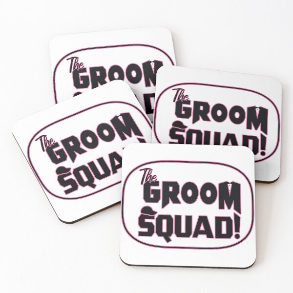 Item preview, The Groom Squad, funny stag-do phrase, Wedding Bachelor, Best man, Ushers designed and sold by Harlake.