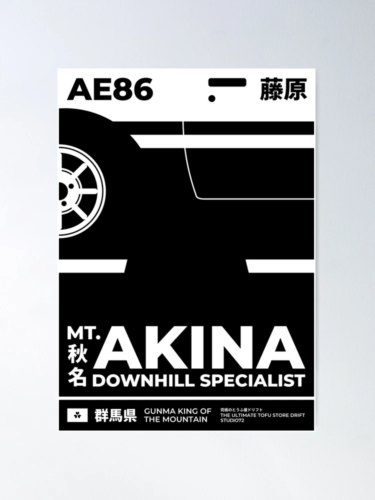  Initial D - Battle 1 - Akina's Downhill Specialist