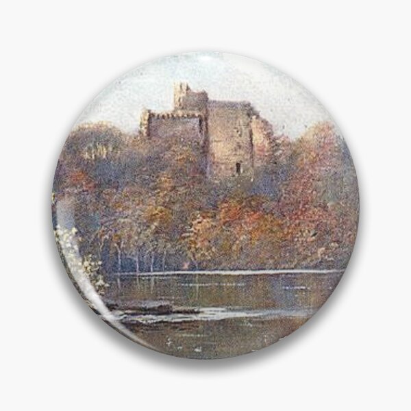 Item preview, Vintage Illustration of Glengarry Castle, Loch Oich designed and sold by yourscotland.