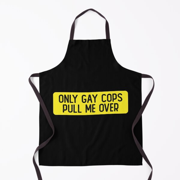 Item preview, Only Gay Cops Pull Me Over Cool Bumper designed and sold by Sour Soul.
