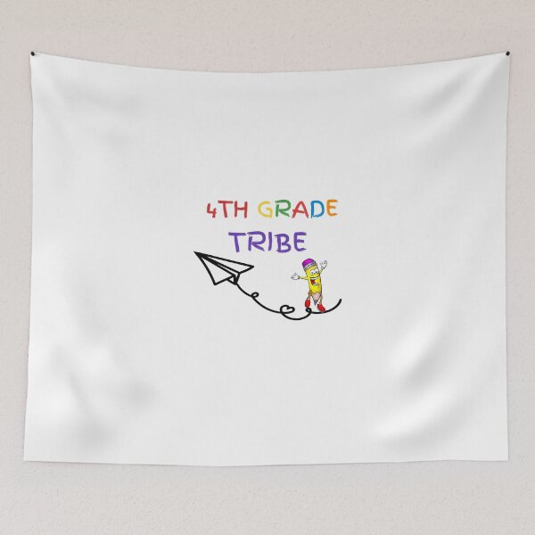 Item preview, 4th Grade Tribe Back To School First Day Teacher Student  designed and sold by medbdj.