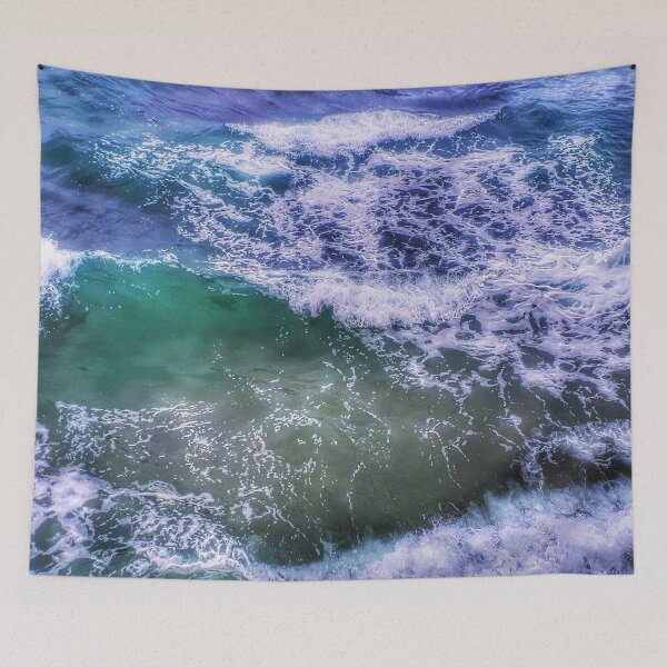 Item preview, Choppy Busy Ocean Waves Enhanced designed and sold by Beachy.