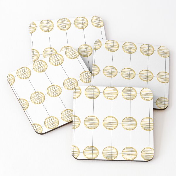 Item preview, GOLD CIRCLE WITH LINES designed and sold by EllieMonroe.