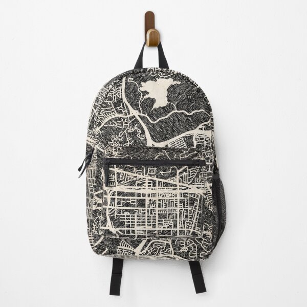 Item preview, Pomona map California Ink lines designed and sold by InkMaps.