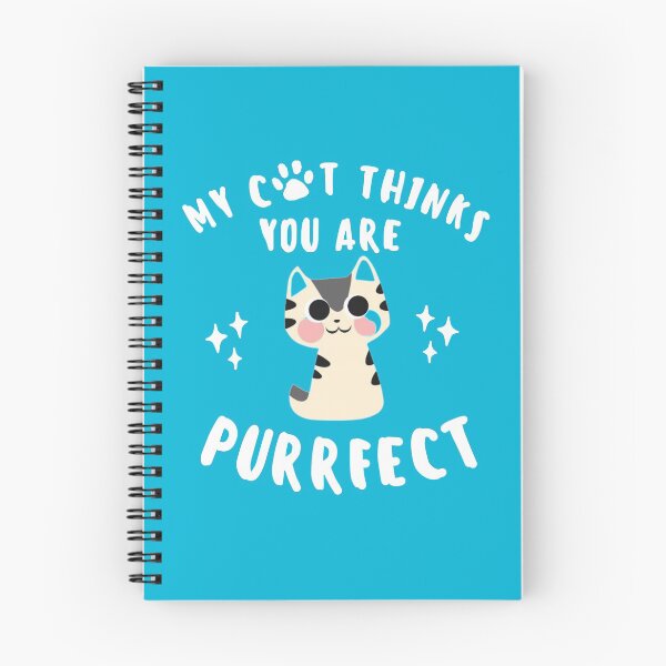 Item preview, My cat thinks you are purrfect | cute tortiseshell cat lover sticker designed and sold by Canfy Girl.
