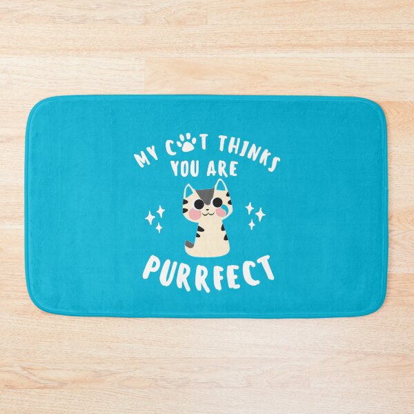 Item preview, My cat thinks you are purrfect | cute tortiseshell cat lover sticker designed and sold by Canfy Girl.
