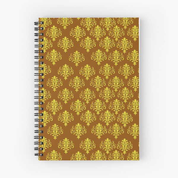 Item preview,  Lacey bronze and gold jacquard pattern design designed and sold by Kestrelle.