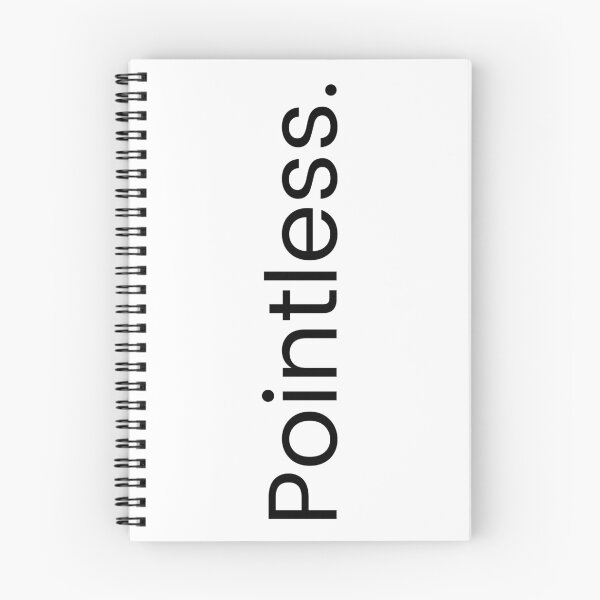 Item preview, Pointless. (black text) designed and sold by CaitU.