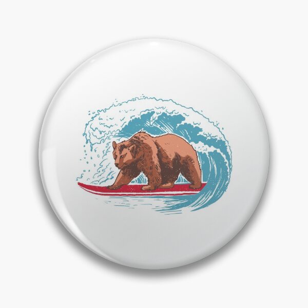 Item preview, Surfing bear designed and sold by DerSenat.