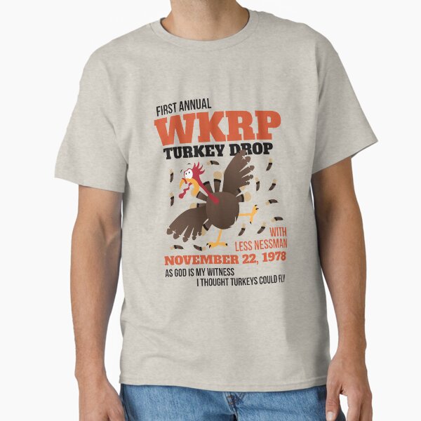 Item preview, First Annual WKRP Thanksgiving Day Turkey Drop designed and sold by TheBadWolf-13.