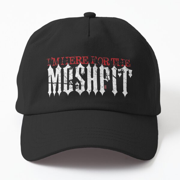 Aperçu de l'œuvre Citation Heavy Metal Je suis ici pour le Mosh Pit créée et vendue par Ikaroots.