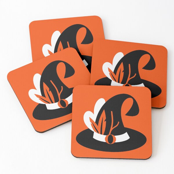 Item preview, Witch hat with herbs and bushes (on orange) designed and sold by SergPerep.