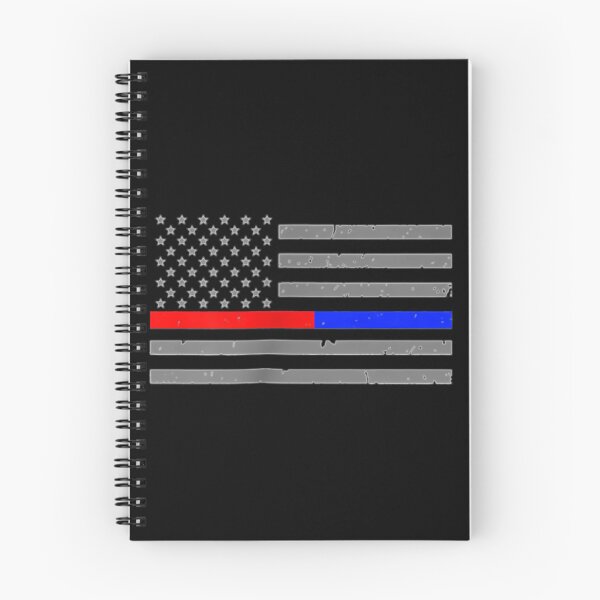 Item preview, Firefighter Police Flag Thin Red Blue Lin| Perfect Gift For you and friends designed and sold by luconats.