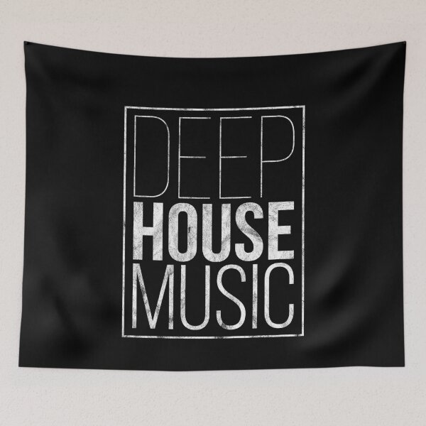 Aperçu de l'œuvre Deep House Music EDM DJ Élégant créée et vendue par mBshirts.