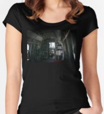 Old Helicopter Women's Fitted Scoop T-Shirt