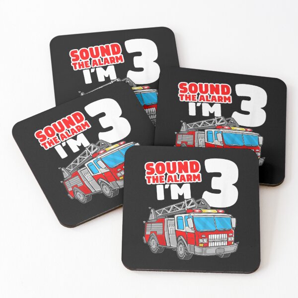 Item preview, Kids Fire Truck 3 Year Old Firefighter 3rd Birthday Boy Toddle| Perfect Gift For you and friends designed and sold by luconats.