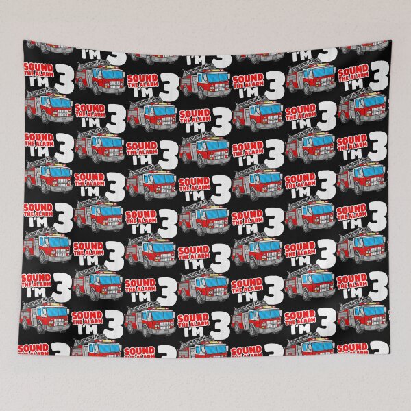 Item preview, Kids Fire Truck 3 Year Old Firefighter 3rd Birthday Boy Toddle| Perfect Gift For you and friends designed and sold by luconats.
