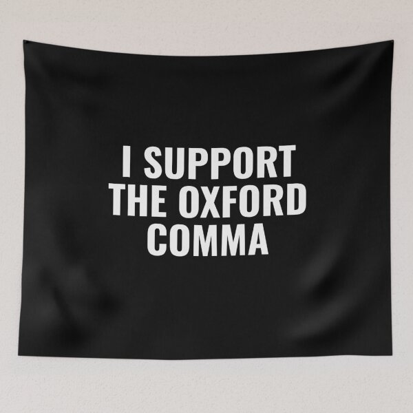 Item preview, Oxford Comma Gift for English Teacher Writer Editor  designed and sold by The Junto Shop.