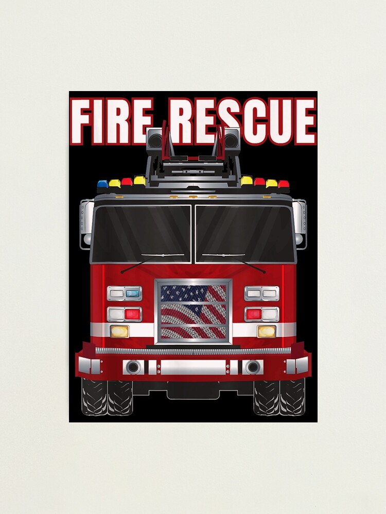 Carte de vœux for Sale avec l'œuvre « Camion de pompier pour enfants 3 ans  Pompier 3e anniversaire garçon Toddle, Cadeau parfait pour vous et vos  amis » de l'artiste luconats