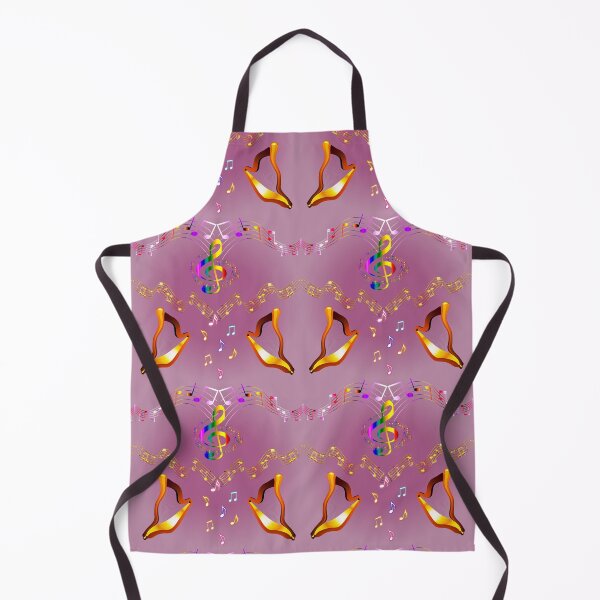 Item preview, Vivid Golden Musical Harps designed and sold by Only1helen.