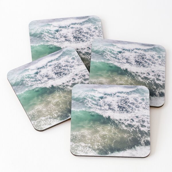 Item preview, Faded Choppy Busy Ocean Waves designed and sold by Beachy.