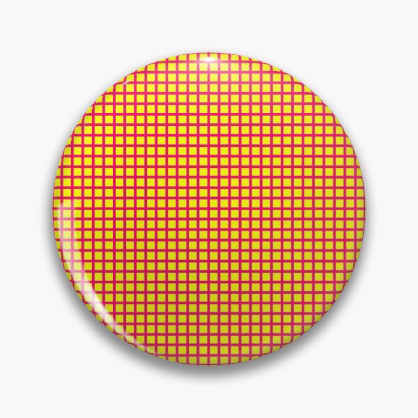Item preview, Pink On Yellow Grid designed and sold by Moonshine Paradise.