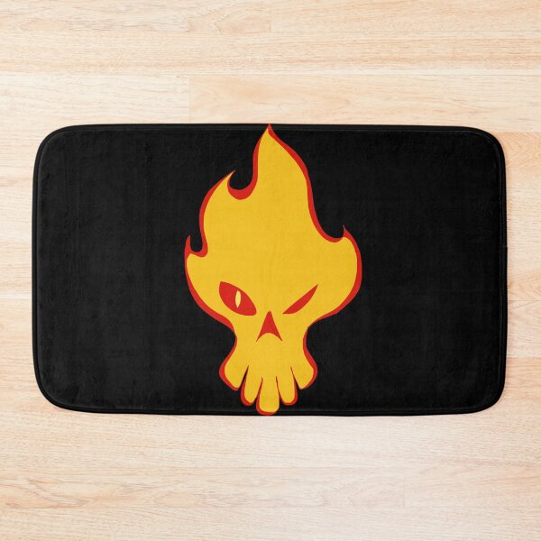 Item preview, Flaming skull motif  designed and sold by Pittstop.