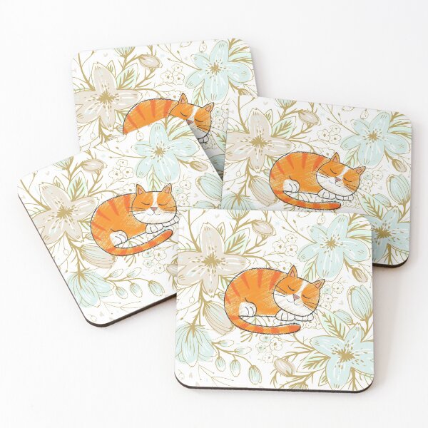 Item preview, Floral And Cat designed and sold by DAFIN.