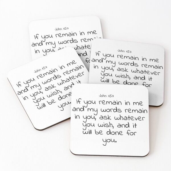 Item preview, Bible verse: John 15:7 designed and sold by john-3-16.