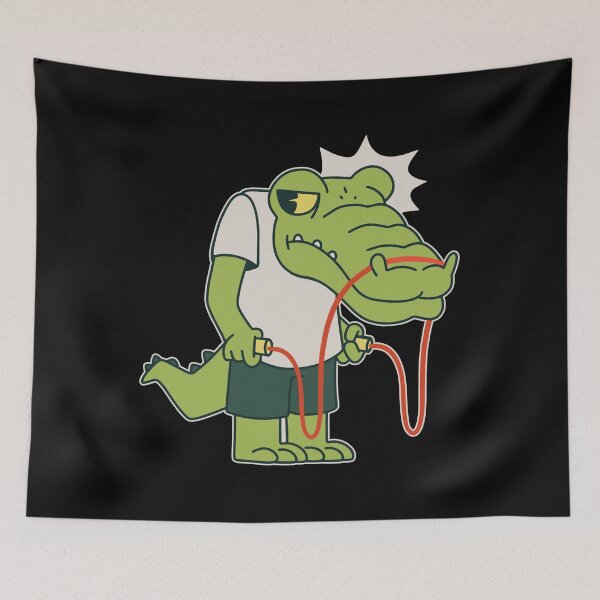 Item preview, Crocodile jumping rope is no fun designed and sold by Alex-Creare.