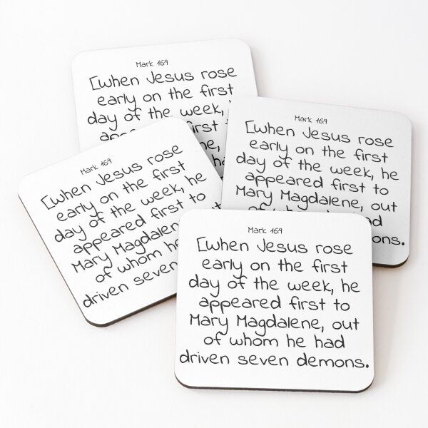 Item preview, Bible verse: Mark 16:9 designed and sold by john-3-16.
