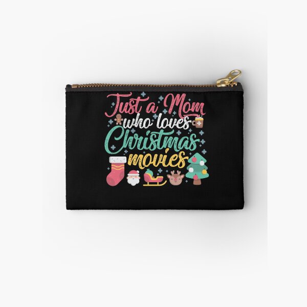 Item preview, Just a Mom Who Loves Christmas Movies Funny Christmas Gift designed and sold by TheBadWolf-13.