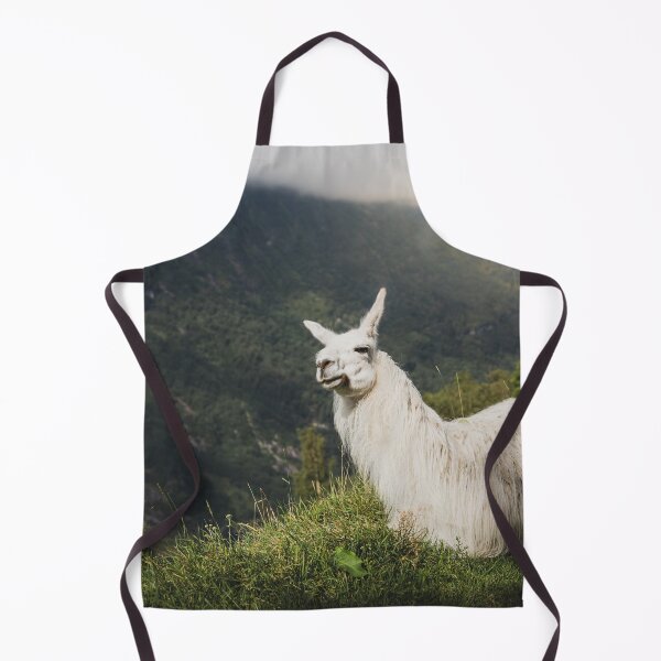 Item preview, Relaxing Llama in Mountain Landscape designed and sold by Nicklas81.