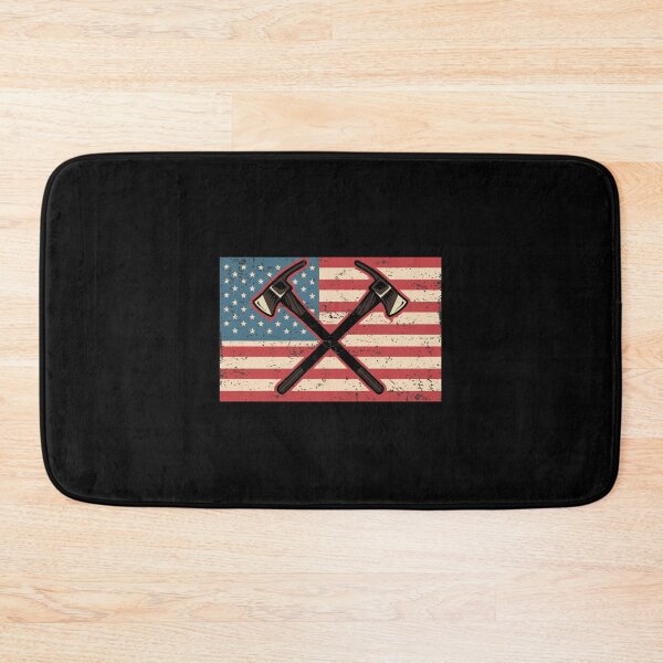 Item preview, Vintage USA Firefighter | Distressed US Flag| Perfect Gift For you and friends designed and sold by luconats.