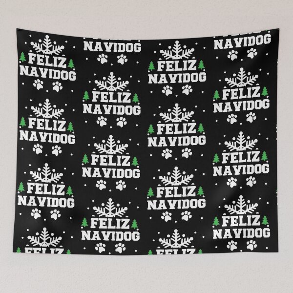 Item preview, Feliz Navidog designed and sold by nektarinchen.