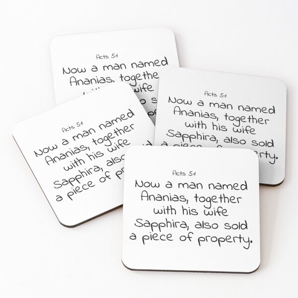 Item preview, Bible verse: Acts 5:1 designed and sold by john-3-16.