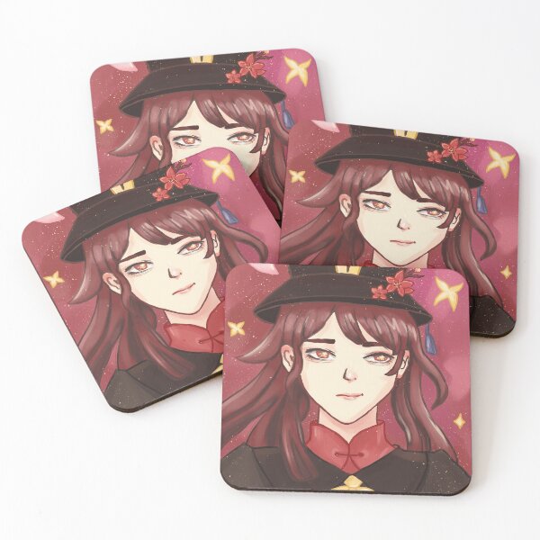 Item preview, Hu Tao and cute ghost designed and sold by MintAccent.