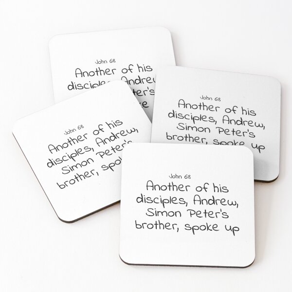 Item preview, Bible verse: John 6:8 designed and sold by john-3-16.