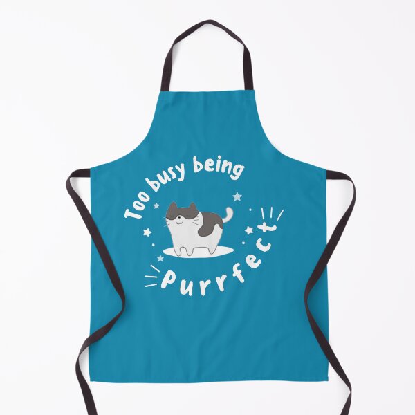 Item preview, Too busy being purrfect | cute tortiseshell cat tortitude sticker designed and sold by Canfy Girl.