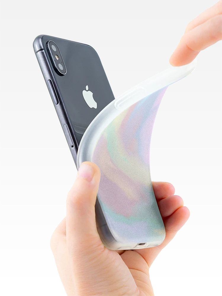 Thumbnail 4 of 5, iPhone Case, Pastel Multicolor designed and sold by RU-e.