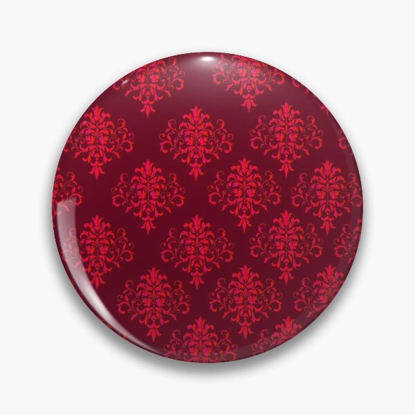 Item preview,  Lacey red jacquard pattern design designed and sold by Kestrelle.
