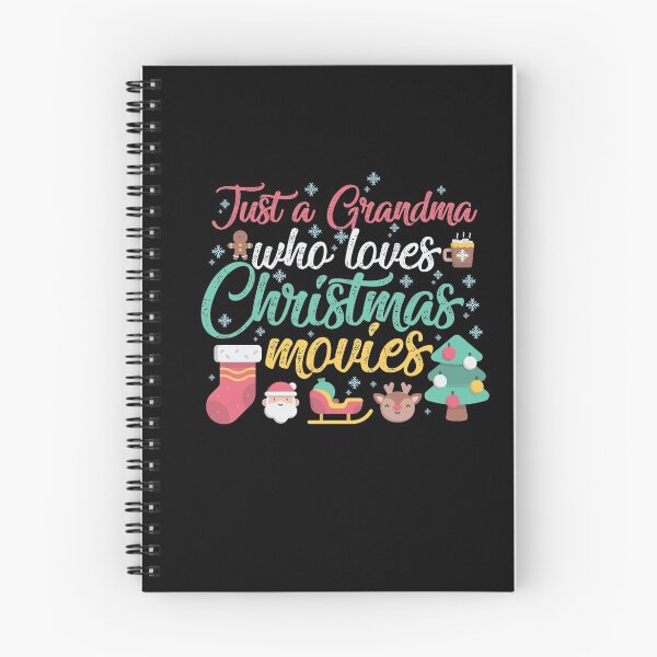 Item preview, Just a Grandma Who Loves Christmas Movies Funny Christmas Gift designed and sold by TheBadWolf-13.