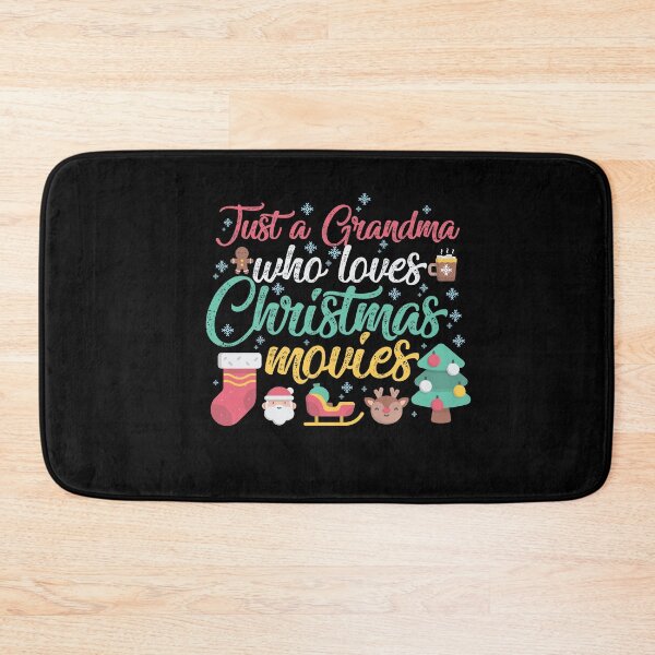 Item preview, Just a Grandma Who Loves Christmas Movies Funny Christmas Gift designed and sold by TheBadWolf-13.