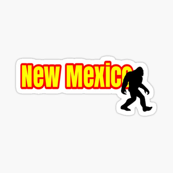 New Mexico Sasquatch Sticker